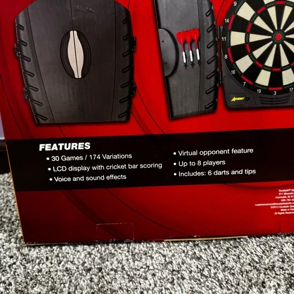SOLD NEW Accudart Volt Electronic Dartboard - Picture 4 of 7
